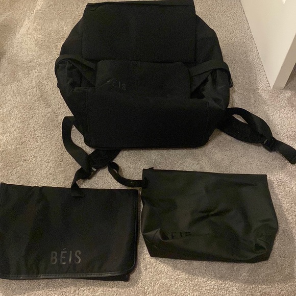 BEIS Bags Euc Beis The Backpack Diaper Bag Poshmark